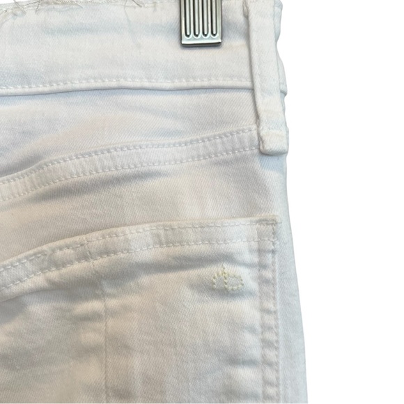 Rag & Bone Nina High Rise Ankle Flare Jeans White 25 Contemporary Minimalist - Picture 4 of 7